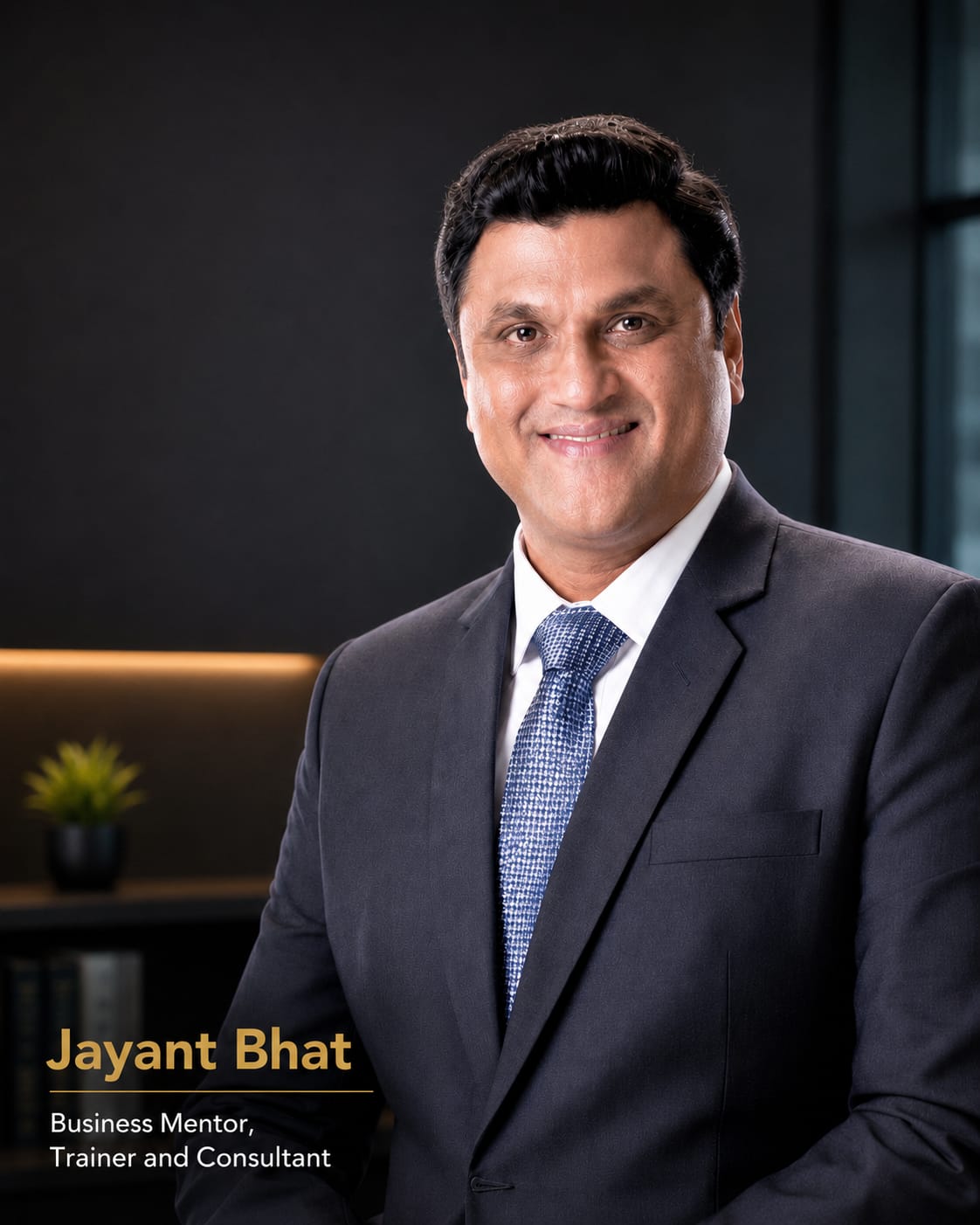 Portrait of Jayant Bhat, Strategic Business Advisor