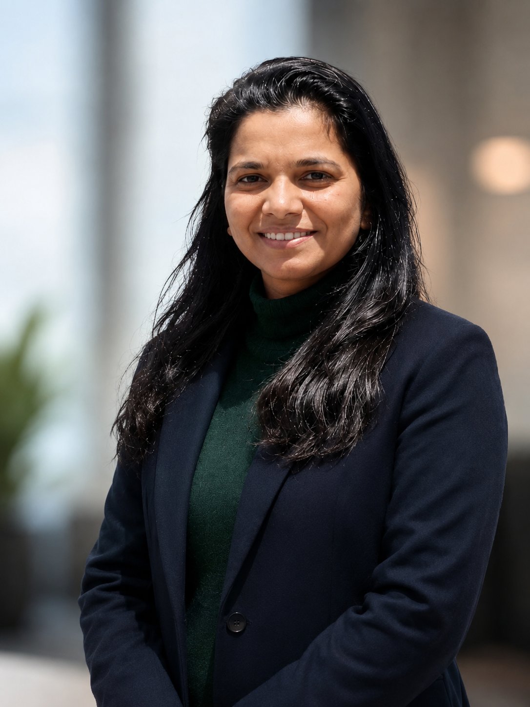 Portrait of Vrushali Borade, Founder & Managing Partner
